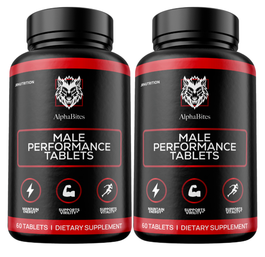 (2 Pack) Alpha Bites - Male Enhancement 60 Capsules